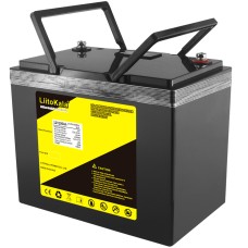 Акумуляторна батарея LiitoKala LiFePO4 12V100Ah, з дисплеєм