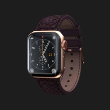 Ремінець Elements Njord Salmon Leather Strap для Apple Watch 42/44/45/49mm (Rust) (SL14123)