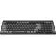 Клавіатура бездротова OfficePro SK985B Bluetooth Black