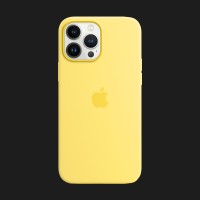 Оригінальний чохол Apple Silicone Case with MagSafe для iPhone 13 Pro Max (Lemon Zest) (MN6A3)