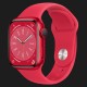 Apple Watch Series 8 41mm PRODUCT(RED) Aluminum Case with Red Sport Band (MNP73/MNUG3)