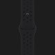 Apple Watch SE 2 44mm Midnight Aluminum Case with Black Nike Sport Band