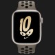 Оригінальний ремінець Apple Nike Sport Band для Apple Watch 38/40/41mm (Olive Grey/Black) (MPGT3)