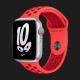 Оригінальний ремінець для Apple Watch 42/44/45/49 mm Nike Sport Band (Bright Crimson/Gym Red) (MPHA3)