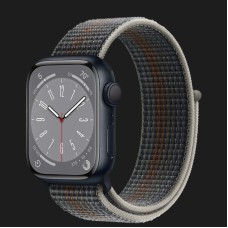 Apple Watch Series 8 41mm Midnight Aluminum Case with Midnight Sport Loop