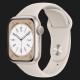 Apple Watch Series 8 45mm Starlight Aluminum Case with Starlight Sport Band (MNP23/MNUQ3)