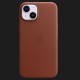 Оригінальний чохол Apple Leather Case with MagSafe для iPhone 14 Plus (Umber)