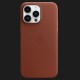 Оригінальний чохол Apple Leather Case with MagSafe для iPhone 14 Pro (Umber) (MPPK3)