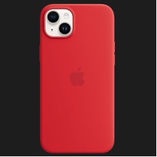 Оригінальний чохол Apple Silicone Case with MagSafe для iPhone 14 (PRODUCT) RED (MPRW3)