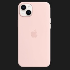 Оригінальний чохол Apple Silicone Case with MagSafe для iPhone 14 (Chalk Pink) (MPRX3)