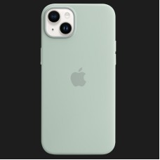 Оригінальний чохол Apple Silicone Case with MagSafe для iPhone 14 (Succulent) (MPT13)