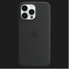 Оригінальний чохол Apple Silicone Case with MagSafe для iPhone 14 Pro Max (Midnight) (MPTP3)