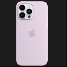 Оригінальний чохол Apple Silicone Case with MagSafe для iPhone 14 Pro Max (Lilac) (MPTW3)