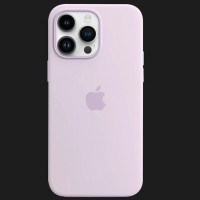 Оригінальний чохол Apple Silicone Case with MagSafe для iPhone 14 Pro (Lilac) (MPTJ3)