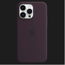 Оригінальний чохол Apple Silicone Case with MagSafe для iPhone 14 Pro (Elderberry) (MPTK3)