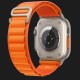 Оригінальний ремінець для Apple Watch 44/45/49 mm Alpine Loop Orange Size L (MQE13)