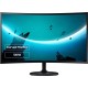 Монiтор Samsung 24" Essential S3 LS24D360 (LS24D360GAIXCI) VA Black Curved 100Hz