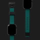 Ремінець UAG Torquay для Apple Watch 42/44/45/49mm (Black/Turquoise)