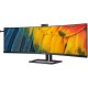 TFT 44,5" Philips 45B1U6900CH, Dual QHD, VA, вигн., 2xHDMI, DP, USB-C, RJ-45, USB-hub, cam, HAS, кол