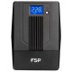 ДБЖ FSP iFP-800, 800ВА/480Вт, LCD, Schuko*2. 230V/50Hz ,w/o RJ45,w/ USB, Black, 12V/9Ah*1,CIS