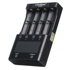 Зарядний пристрій LiitoKala Lii-500S, 4x(Lion/NiMH/NiCd), Power Bank, discharge function, display