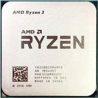 AMD Ryzen 3 4C/4T 2200G (3.5Hz/3.7GHz Boost,6MB,65W,AM4,Radeon Vega8) Tray