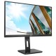 TFT 27" AOC U27P2CA, IPS 4K UHD, 4ms, HDMIx2, DP, USB hub, USB-C, HAS, Pivot,  колонки, чорний