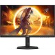 TFT 27" AOC Q27G4XN, VA, QHD 2K, 180Гц, 0,5мс, 2хHDMI, DP, HAS, Pivot, чорно-сірий