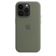 Оригінальний чохол Apple Silicone Case with MagSafe для iPhone 14 Pro (Olive) (MQUH3)