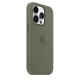 Оригінальний чохол Apple Silicone Case with MagSafe для iPhone 14 Pro (Olive) (MQUH3)