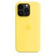 Оригінальний чохол Apple Silicone Case with MagSafe для iPhone 14 Pro (Canary Yellow) (MQUG3)