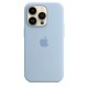 Оригінальний чохол Apple Silicone Case with MagSafe для iPhone 14 Pro Max (Sky) (MQUP3)