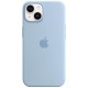 Оригінальний чохол Apple Silicone Case with MagSafe для iPhone 14 (Sky) (MQU93)