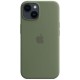 Оригінальний чохол Apple Silicone Case with MagSafe для iPhone 14 (Olive) (MQU83)