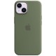 Оригінальний чохол Apple Silicone Case with MagSafe для iPhone 14 (Olive) (MQU83)