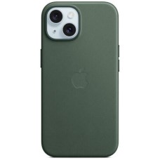 Оригінальний чохол Apple FineWoven Case with MagSafe для iPhone 15 Plus (Evergreen) (MT4F3)