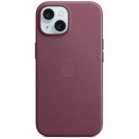 Оригінальний чохол Apple FineWoven Case with MagSafe для iPhone 15 (Mulberry) (MT3E3)