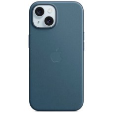 Оригінальний чохол Apple FineWoven Case with MagSafe для iPhone 15 (Pacific Blue) (MT3G3)