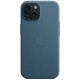 Оригінальний чохол Apple FineWoven Case with MagSafe для iPhone 15 (Pacific Blue) (MT3G3)