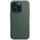 Оригінальний чохол Apple FineWoven Case with MagSafe для iPhone 15 Pro (Evergreen) (MT4U3)