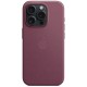 Оригінальний чохол Apple FineWoven Case with MagSafe для iPhone 15 Pro (Mulberry) (MT4L3)