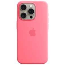 Чохол Apple Silicone Case with Magsafe для iPhone 15 Pro (Pink)