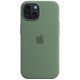 Оригінальний чохол Apple Silicone Case with MagSafe для iPhone 15 (Cypress) (MT0X3)