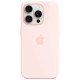 Оригінальний чохол Apple Silicone Case with MagSafe для iPhone 15 Pro Max (Light Pink) (MT1U3)