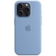 Оригінальний чохол Apple Silicone Case with MagSafe для iPhone 15 Pro Max (Winter Blue) (MT1Y3)