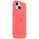 Оригінальний чохол Apple Silicone Case with MagSafe для iPhone 15 Plus (Guava) (MT163)