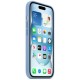 Оригінальний чохол Apple Silicone Case with MagSafe для iPhone 15 (Winter Blue) (MT0Y3)