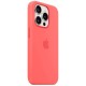 Оригінальний чохол Apple Silicone Case with MagSafe для iPhone 15 Pro (Guava) (MT1G3)