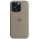 Оригінальний чохол Apple Silicone Case with MagSafe для iPhone 15 Pro (Clay) (MT1E3)