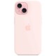 Оригінальний чохол Apple Silicone Case with MagSafe для iPhone 15 (Light Pink) (MT0U3)